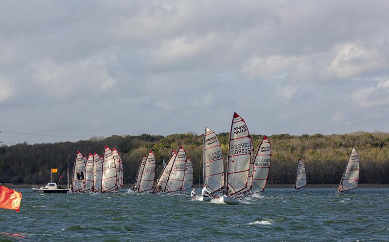 Musto Skiffs in the Ovington Inland Championships at Grafham - photo © Tim Olin / www.olinphoto.co.uk