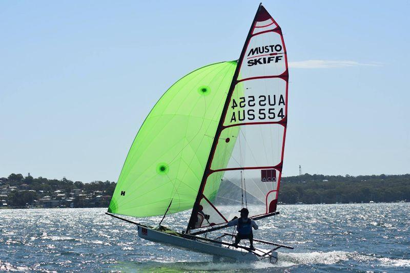 Spud Muffin at the Australian Musto Skiff National Championship 2019 - photo © Phil Mayo