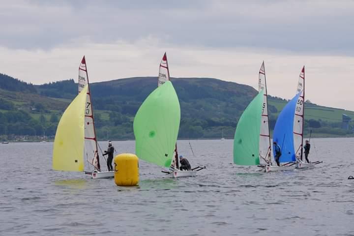 Harken Musto Skiff Northern and Scottish Series at Largs  photo copyright Gordon Cochrane taken at Largs Sailing Club and featuring the Musto Skiff class