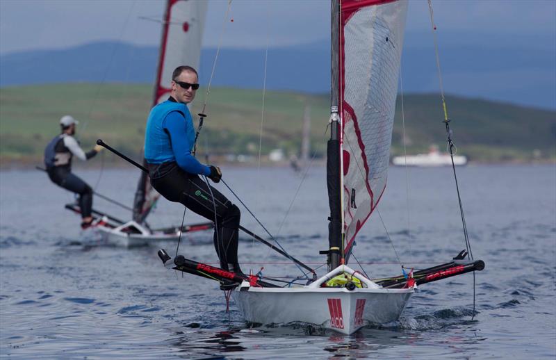 Harken Musto Skiff Northern and Scottish Series at Largs  photo copyright Gordon Cochrane taken at Largs Sailing Club and featuring the Musto Skiff class