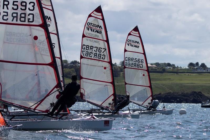 Skiffs at 2021 ELYC Regatta, North Berwick - photo © Steven Fraser