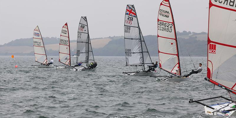 Racing at Restronguet SC  - Turbo Asymmetric Open 2021 photo copyright Ian Symonds taken at Restronguet Sailing Club and featuring the Musto Skiff class