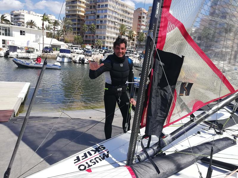 Justo Martinez Balaguer at the Princess Sofia Regatta 2022 - photo © IMSCA, 2022 - Musto Skiff European Championship 2022