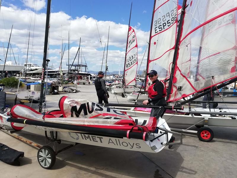 Euan Hurter at the Princess Sofia Regatta 2022 photo copyright IMSCA, 2022 - Musto Skiff European Championship 2022 taken at Club Nàutic S'Arenal and featuring the Musto Skiff class