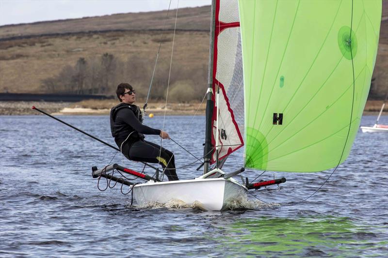 Yorkshire Dales Northern & Scottish Skiff Open 2022  photo copyright Tim Olin / www.olinphoto.co.uk taken at Yorkshire Dales Sailing Club and featuring the Musto Skiff class