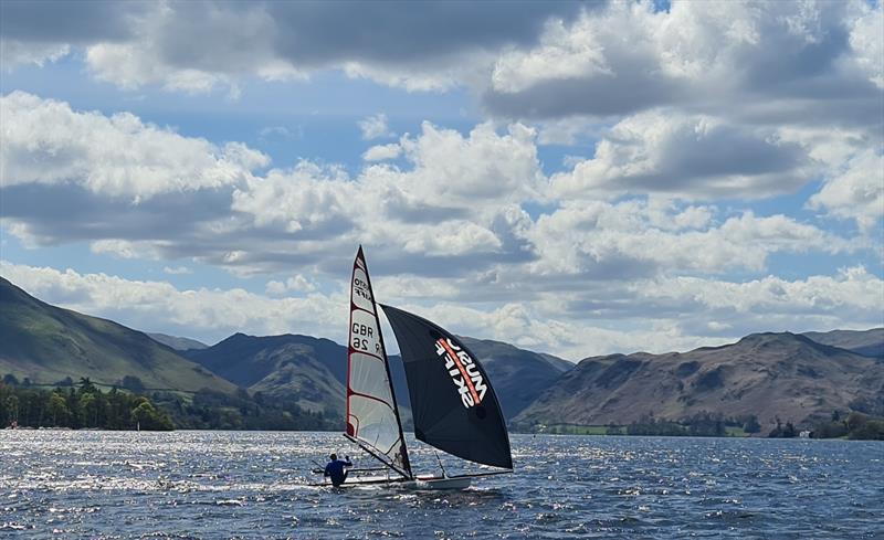 Ullswater Daffodil Regatta Musto Skiff winner Jono Shelley - photo © Graham Donkin