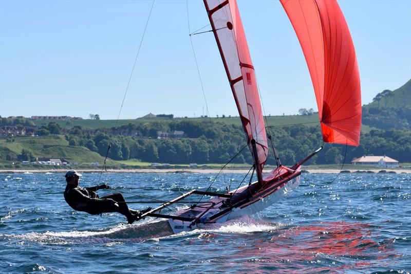 Ian Turnbull - ELYC Regatta 2022 photo copyright Natalie Hilton / THM Photography taken at East Lothian Yacht Club and featuring the Musto Skiff class