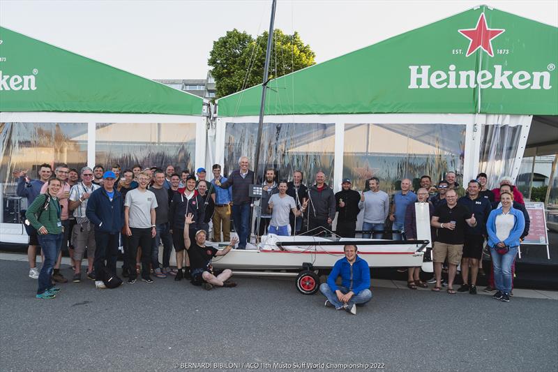 Prototype Musto Skiff ahead of the ACO 11th Musto Skiff Worlds at Kiel Week - photo © Bernardí Bibiloni / www.bernardibibiloni.com