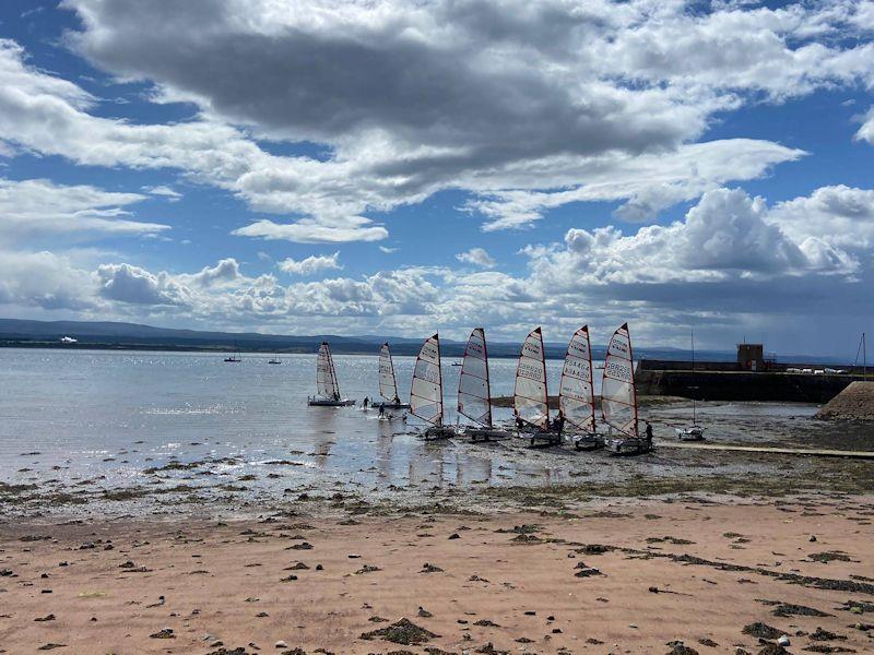 Musto Skiff Scottish and Northern Series traveller at Chanonry photo copyright Carolyn Shelley taken at Chanonry Sailing Club and featuring the Musto Skiff class