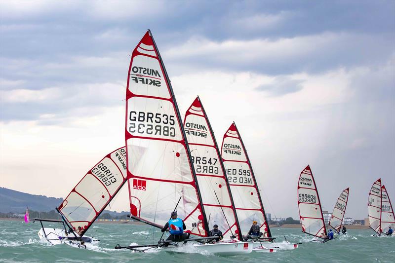 Noble Marine UK Musto Skiff Nationals at Eastbourne day 1 - photo © Tim Olin / www.olinphoto.co.uk