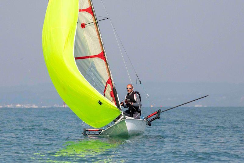 Steve Robson on Noble Marine UK Musto Skiff Nationals at Eastbourne day 2 - photo © Tim Olin / www.olinphoto.co.uk