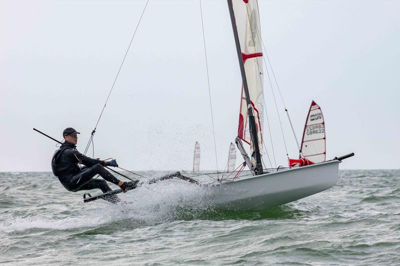 Sam Pascoe - Noble Marine 2022 UK Musto Skiff National Championship 2022 photo copyright Tim Olin / www.olinphoto.co.uk taken at Eastbourne Sovereign Sailing Club and featuring the Musto Skiff class