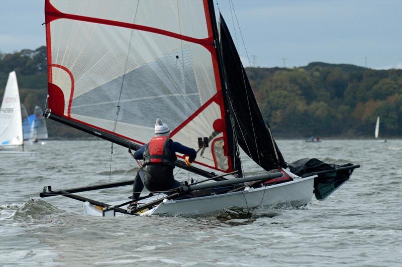 Event winner Mike Matthews during the Dalgety Bay SC Regatta - photo © Ian Baillie