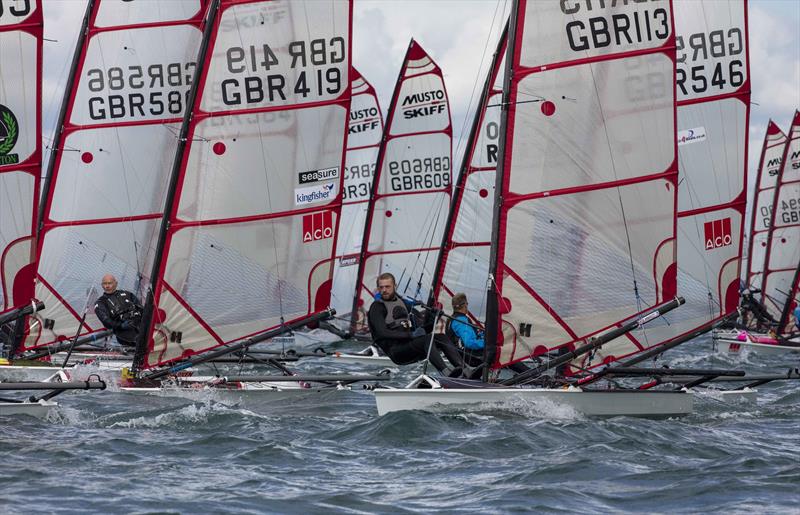 Noble Marine 2022 UK Musto Skiff National Championship photo copyright Tim Olin / www.olinphoto.co.uk taken at Eastbourne Sovereign Sailing Club and featuring the Musto Skiff class