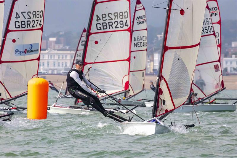 Bruce Keen photo copyright Tim Olin / www.olinphoto.co.uk taken at Eastbourne Sovereign Sailing Club and featuring the Musto Skiff class