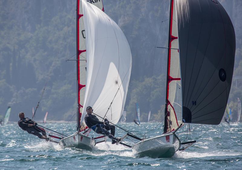 Musto Skiffs on Lake Garda - photo © Tim Olin / www.olinphoto.co.uk