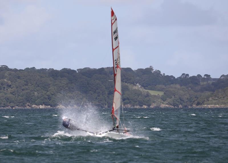 2023 Noble Marine UK Musto Skiff Nationals at Restronguet Day 2 photo copyright Ian Symonds taken at Restronguet Sailing Club and featuring the Musto Skiff class