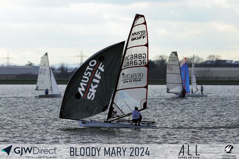 GJW Direct 48th Bloody Mary photo copyright Mark Jardine taken at Queen Mary Sailing Club and featuring the Musto Skiff class