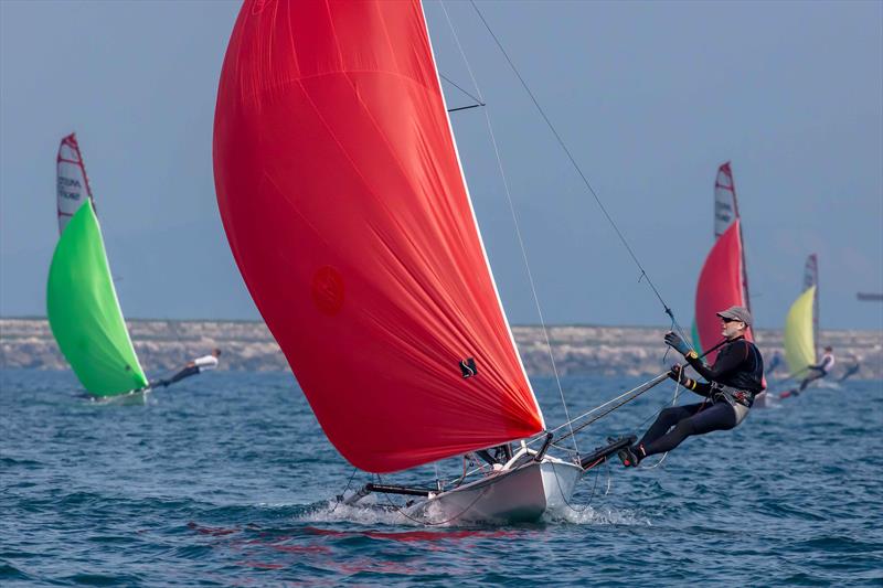 Pascoe 1st - WPNSA Skiff Open 2024 photo copyright Tim Olin / www.olinphoto.co.uk taken at  and featuring the Musto Skiff class