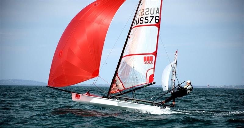 Musto Skiff Worlds hosted in Australia photo copyright Natalie Hilton taken at  and featuring the Musto Skiff class
