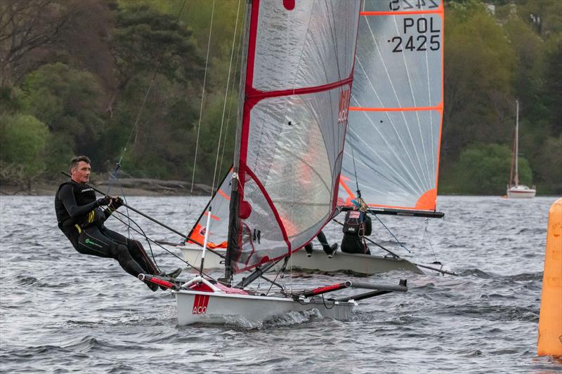 Jamie Hilton in the Musto Skiff fleet during the Ullswater Daffodil Regatta 2025 - photo © Tim Olin / www.olinphoto.co.uk