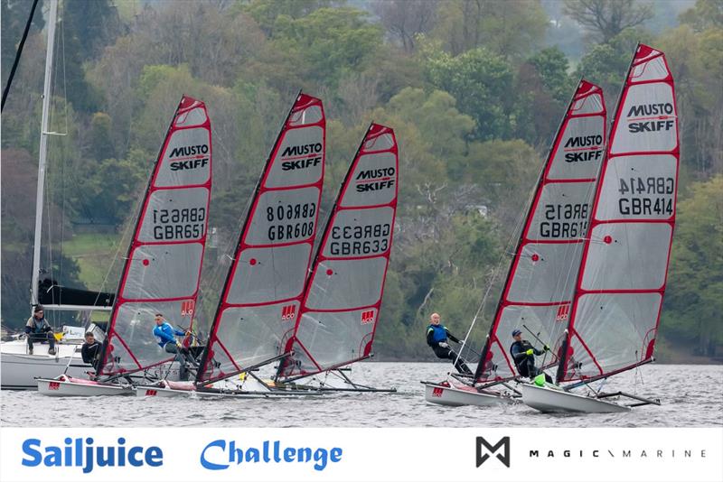 Magic Marine Daffodil Regatta photo copyright Tim Olin / www.olinphoto.co.uk taken at Ullswater Yacht Club and featuring the Musto Skiff class