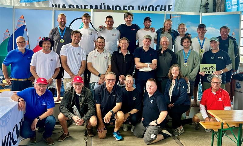 Musto Skiff European Championship during Warnemünde Woche - photo © International Musto Skiff Class Association
