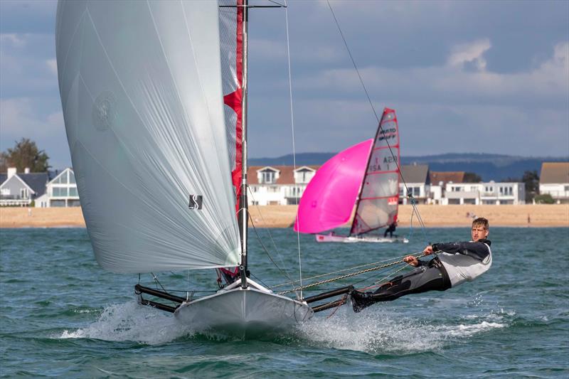 Sam Barker finishes 2nd at the 2025 Noble Marine Musto Skiff UK Nationals - photo © Tim Olin / www.olinphoto.co.uk