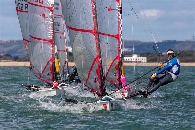 Raciing on Day 4 of the 2025 Noble Marine Musto Skiff UK Nationals - photo © Tim Olin / www.olinphoto.co.uk