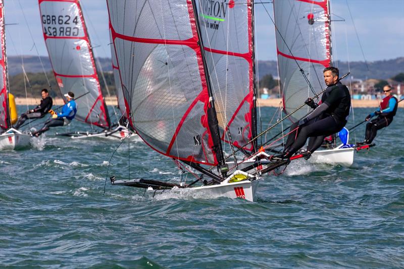 Racing on Day 4 of the 2025 Noble Marine Musto Skiff UK Nationals - photo © Tim Olin / www.olinphoto.co.uk