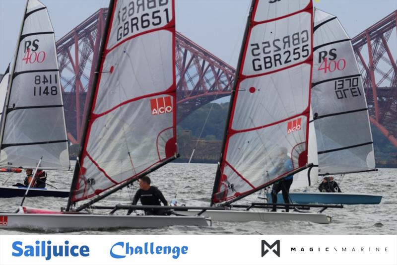 Magic Marine Sailjuice Challenge event at Dalgety Bay photo copyright DBSC taken at Dalgety Bay Sailing Club and featuring the Musto Skiff class