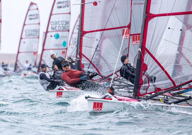 Racing at ACO Musto Skiff World Championship 2024 - photo © Michael Oliver
