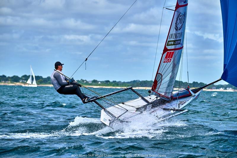 Rob Richardson - ACO Musto Skiff World Championship 2026 Day 4 - photo © Antoine Dujoncquoy
