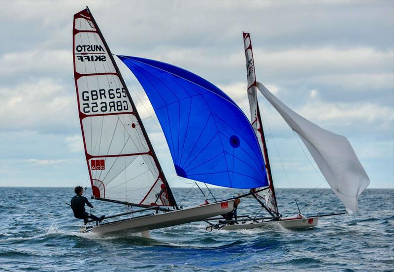 Eddie Bridle - Noble Marine UK Musto Skiff National Championship 2026 - Day 3 - photo © George Day