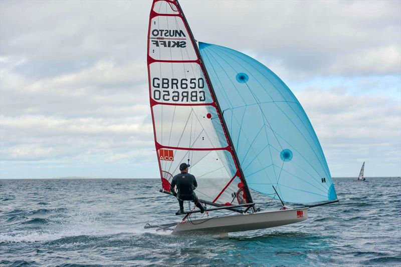 Danny Boatman - Noble Marine UK Musto Skiff National Championship 2026 - Day 3 - photo © George Day
