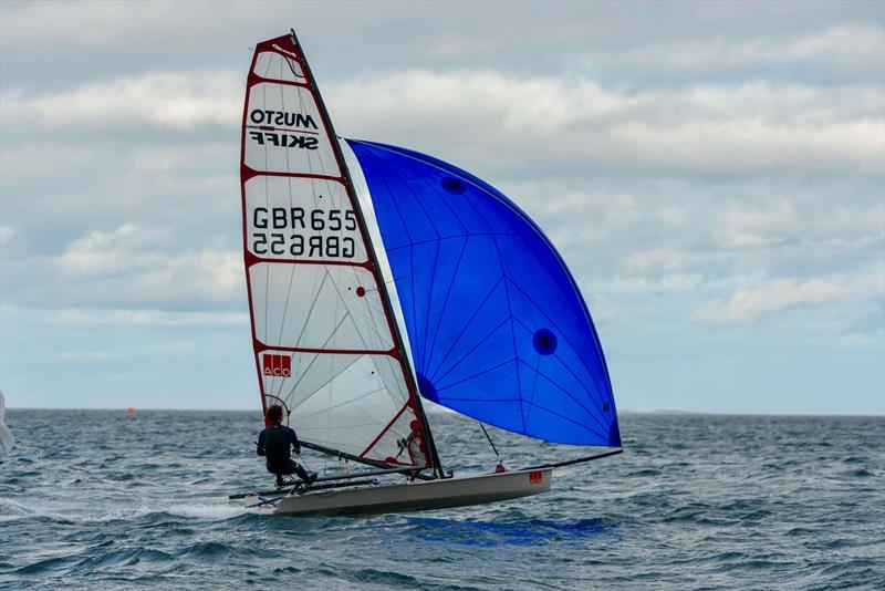 Eddie Bridle - Noble Marine UK Musto Skiff National Championship 2026 - Day 3 - photo © George Day