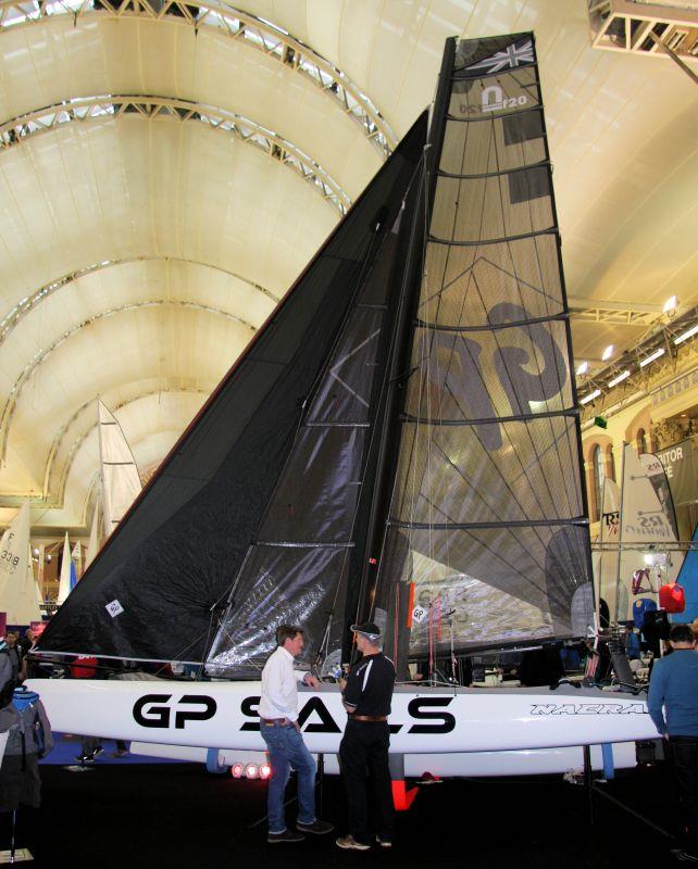 Nacra F20 FCS at the RYA Suzuki Dinghy Show photo copyright Mark Jardine taken at RYA Dinghy Show and featuring the Nacra class