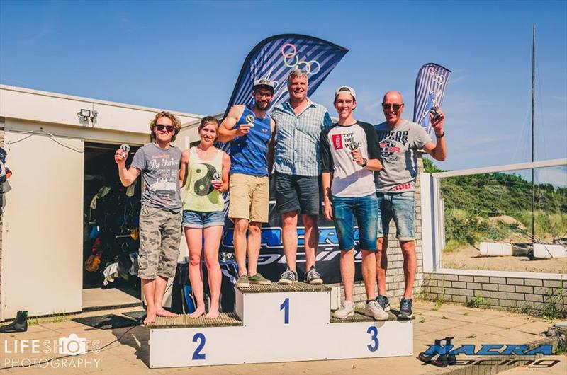 NACRA Open Dutch Championship at Hellecat, The Netherlands photo copyright Laurens Morel / www.saltycolours.com taken at  and featuring the Nacra class