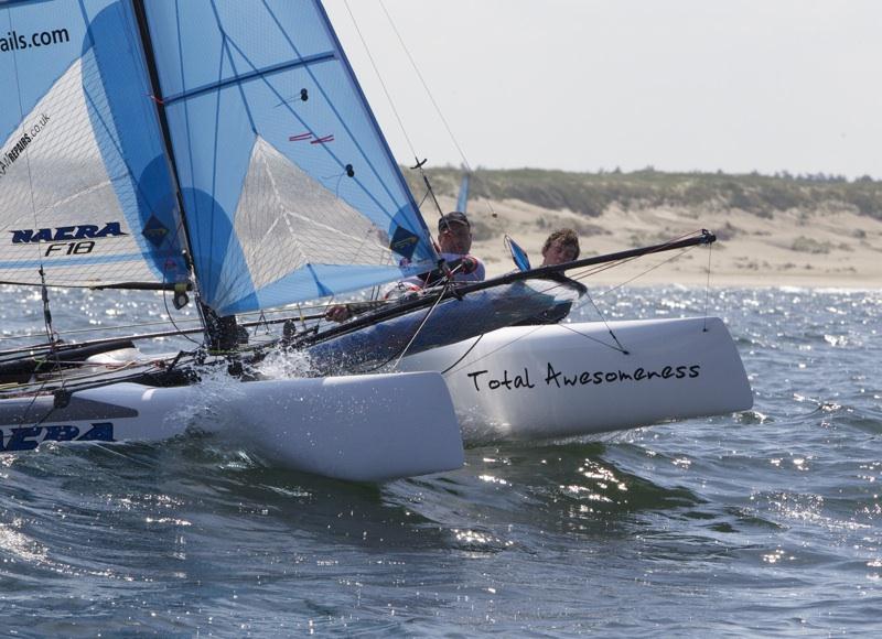 Nacra Infusion Worlds and Nacra championship day 1 photo copyright Thom Touw taken at  and featuring the Nacra class