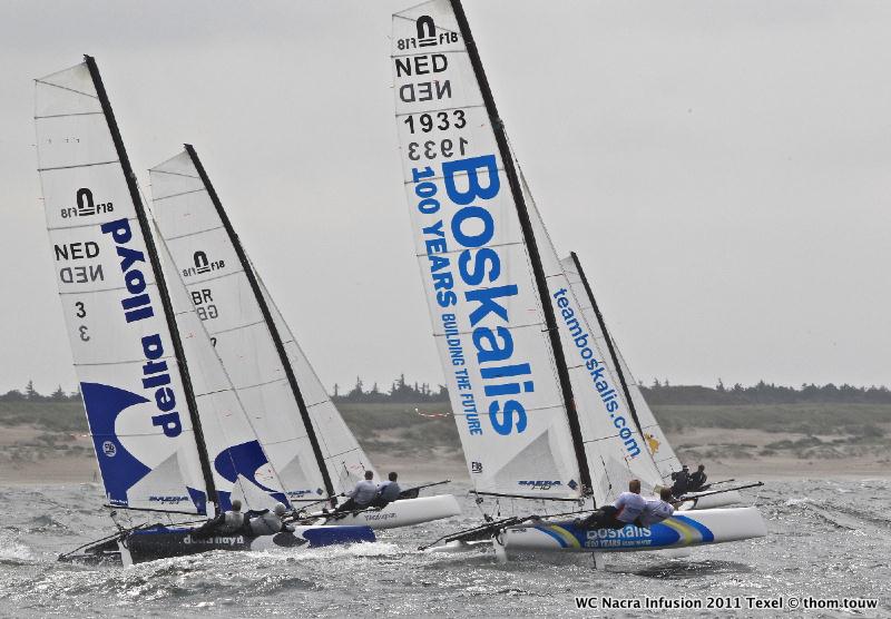 Nacra Infusion Worlds and Nacra championship day 2 photo copyright Thom Touw taken at  and featuring the Nacra class