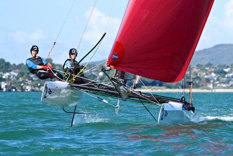 Nacra 20's  will be used for the inaugural Foiling Match racing Championship in mid-January 2020 photo copyright Royal New Zealand Yacht Squadron taken at Royal New Zealand Yacht Squadron and featuring the Nacra class