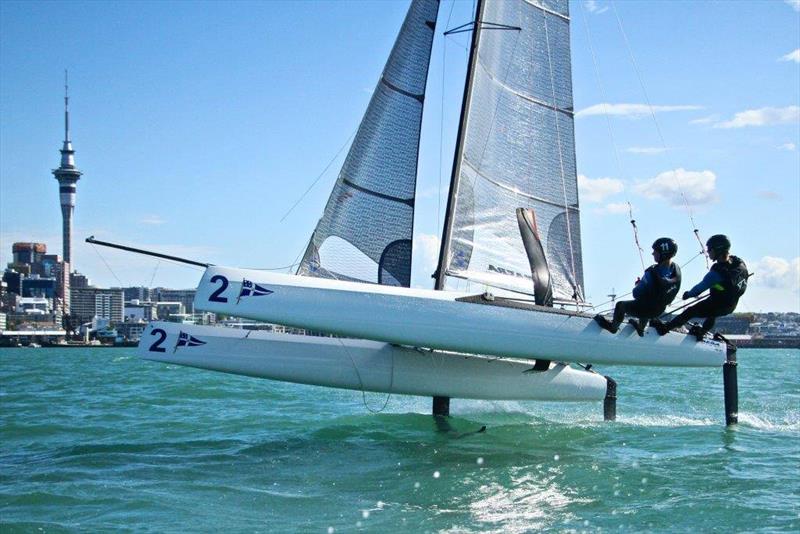 Nacra 20's  will be used for the inaugural Foiling Match racing Championship in mid-January 2020 photo copyright Royal New Zealand Yacht Squadron taken at Royal New Zealand Yacht Squadron and featuring the Nacra class