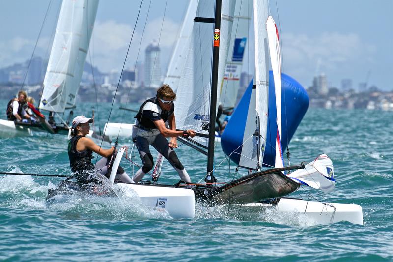 Oceanbridge NZL Sailing Regatta, Day 3, February 5, 2018, Murrays Bay SC - photo © Richard Gladwell