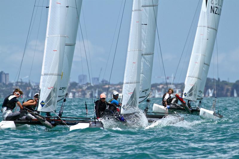 Oceanbridge NZL Sailing Regatta, Day 3, February 5, 2018, Murrays Bay SC - photo © Richard Gladwell