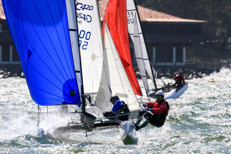 2019 Nacra 15 Youth World Qualifier photo copyright Chris Ray taken at St. Francis Yacht Club and featuring the Nacra 15 class