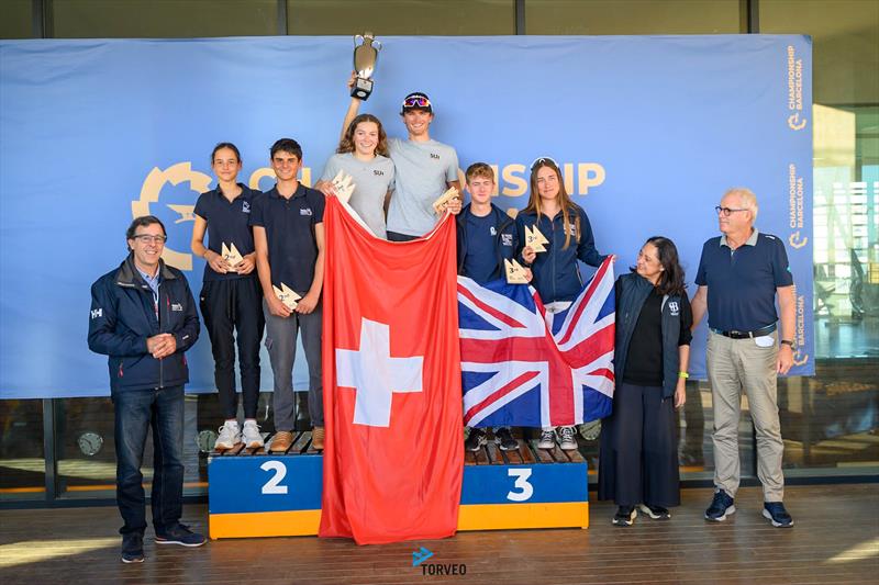 Nacra 15 European Super Series event in Barcelona photo copyright Óscar Torveo / Barcelona International Sailing Centre taken at Barcelona International Sailing Center and featuring the Nacra 15 class