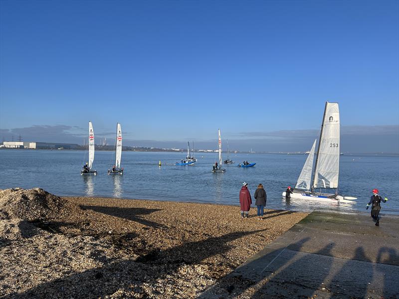 Nacra 15 Training Camp at Calshot - photo © Roger Cerrato 