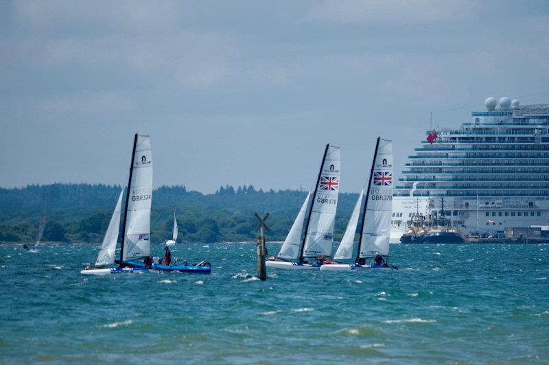 Nacra 15 UK Class Association Transition Weekend at Weston - photo © Phil Rydin-Orwin