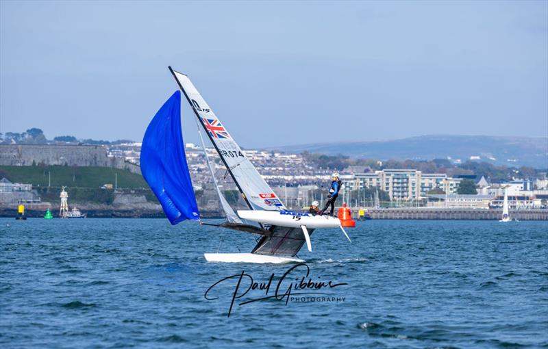 UK Nacra 15 Nationals 2025 at the Allspars Final Fling - photo © Paul Gibbins Photography
