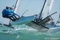 Racing on day 5 of the Nacra 17, 49er & 49erFX Worlds in Clearwater, Florida © Laurens Morel / www.saltycolours.com